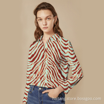 Animal Texture Richly Woven Fabric Poly Crepe Fabric